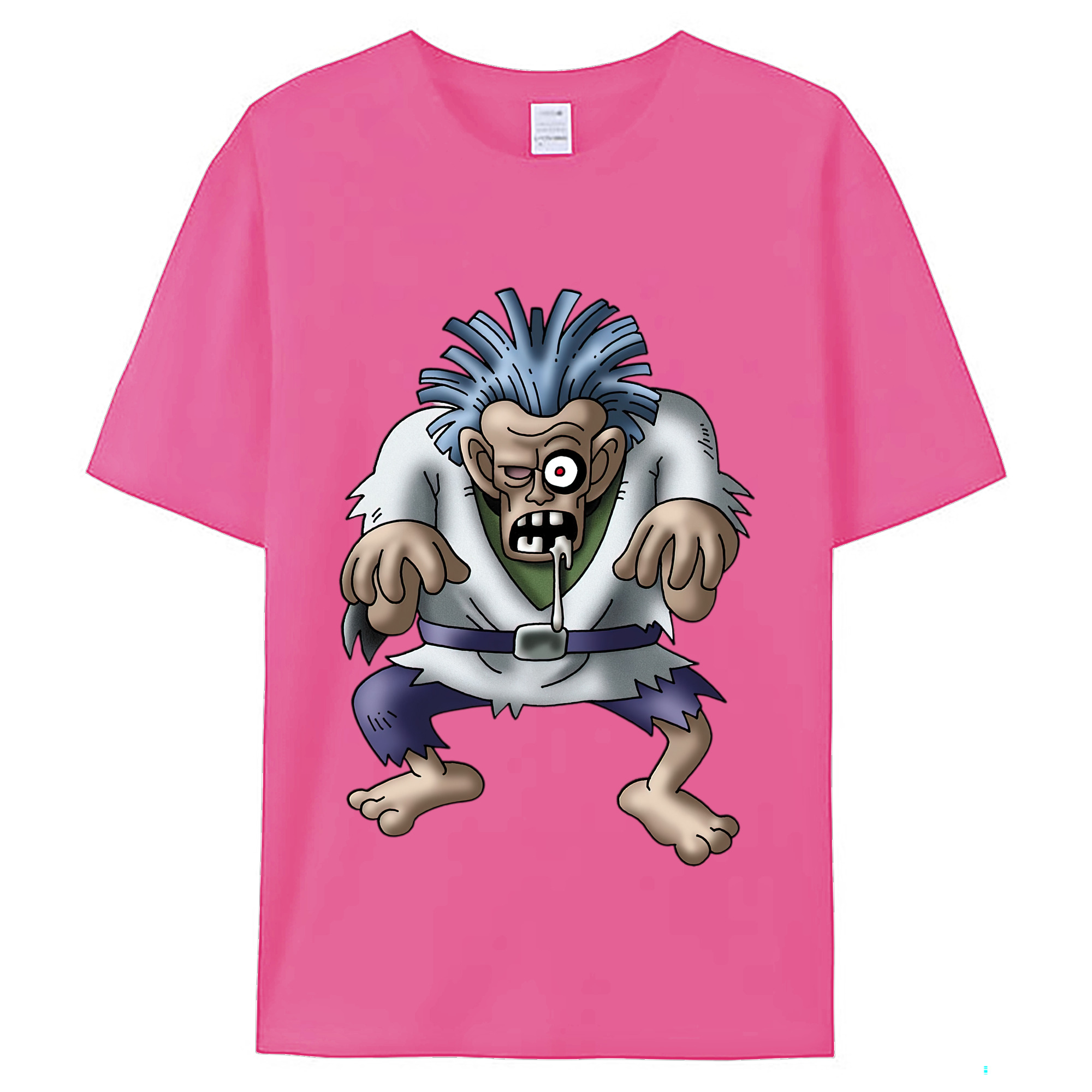 （画像用） ドラゴンクエスト Doragon Kuesuto Dragon Quest レディースカジュアルプリントTシャツ（綿100％）